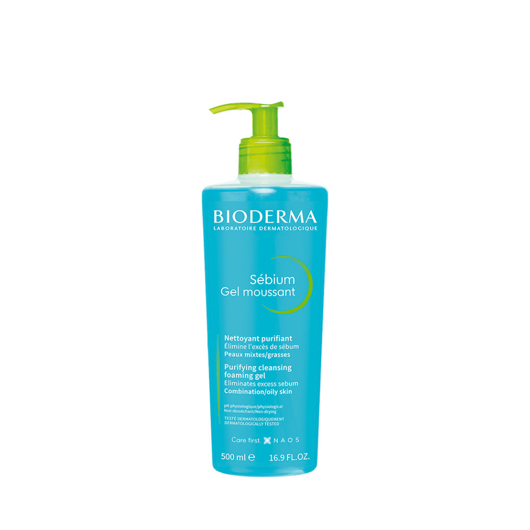 Sebium Moussant Purifying Cleansing Foaming Gel 500ml