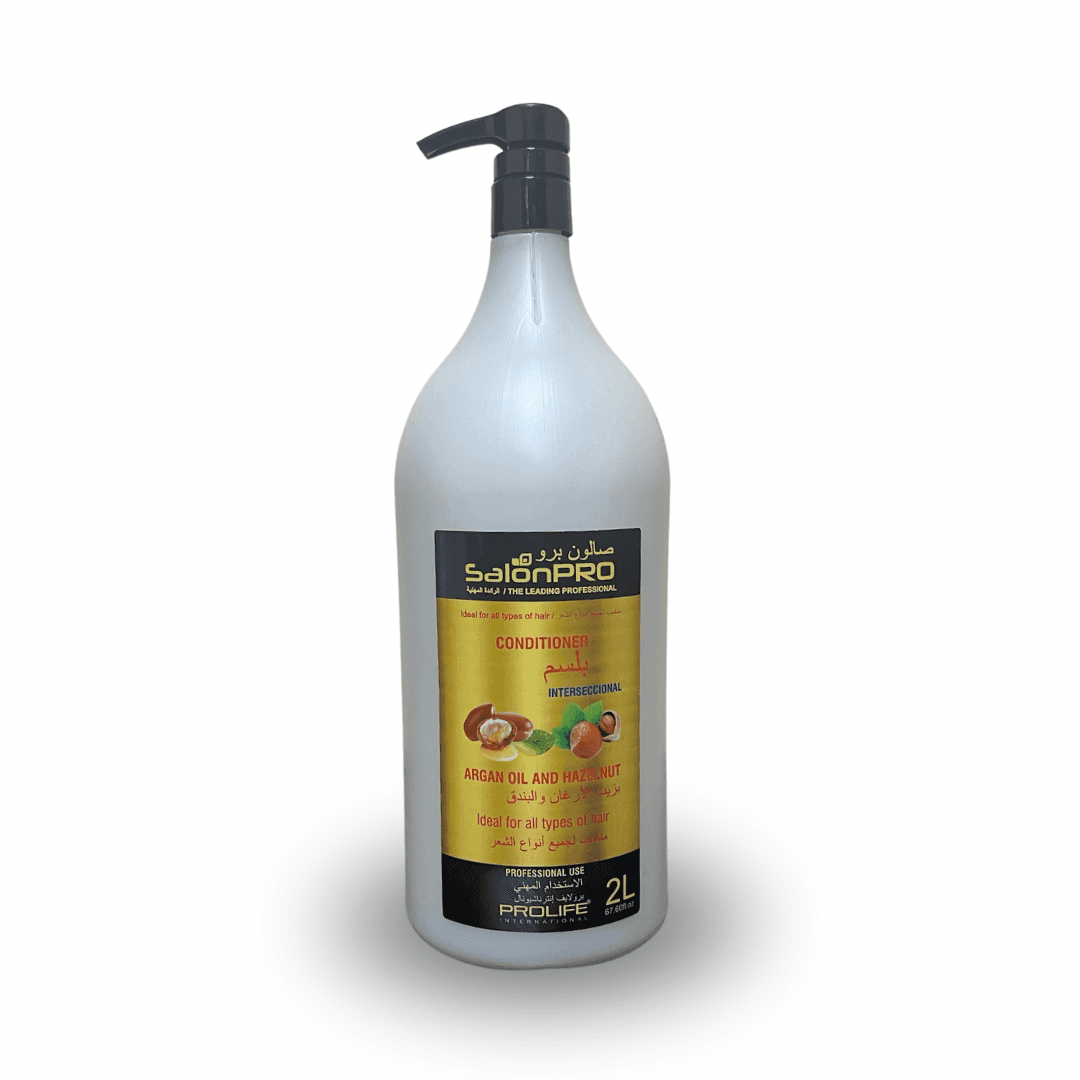 Argan Oil and Hazelnut Conditioner Family Pack 2L Made In Brazil