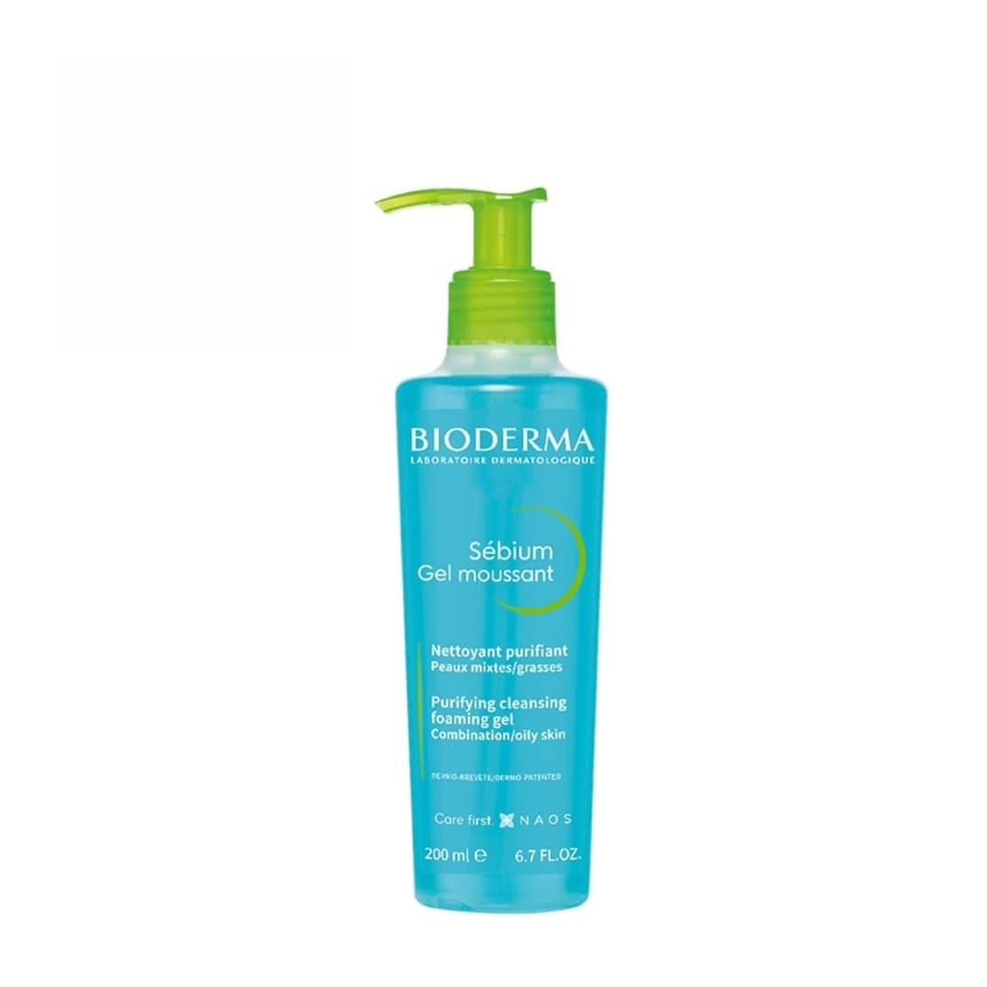 Sebium Moussant Purifying Cleansing Foaming Gel 200ml